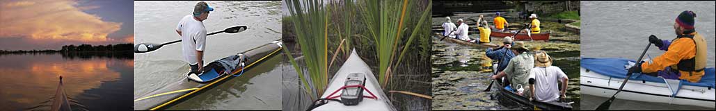 fitness paddling - exercise, train, race by kayak and canoe